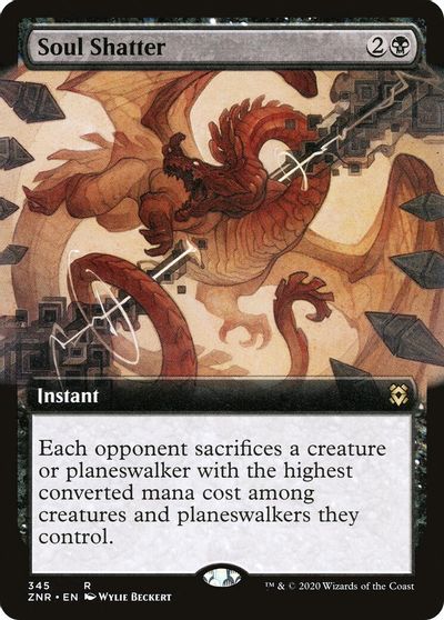 Soul Shatter (Extended Art) card art