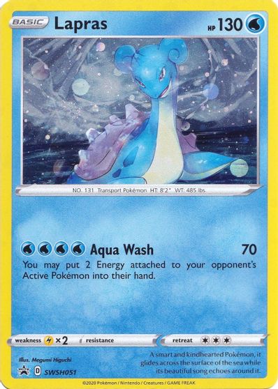 Lapras - SWSH051 card art