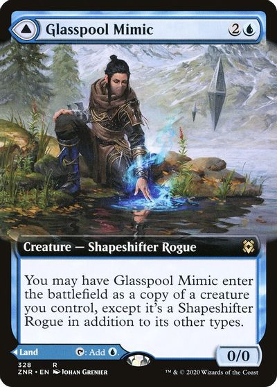 Glasspool Mimic (Extended Art) card art