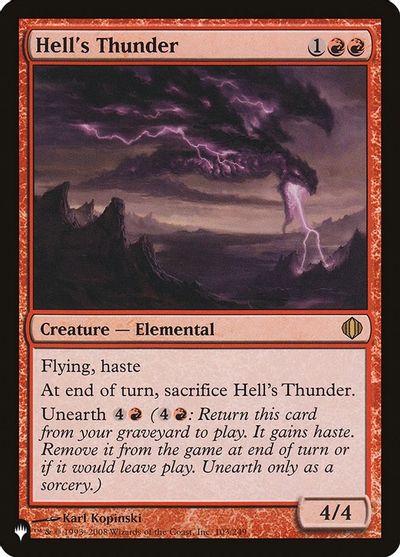 Hell's Thunder card art