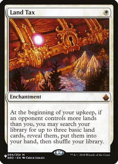 Land Tax card art