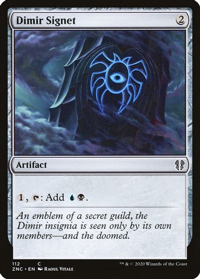 Dimir Signet card art