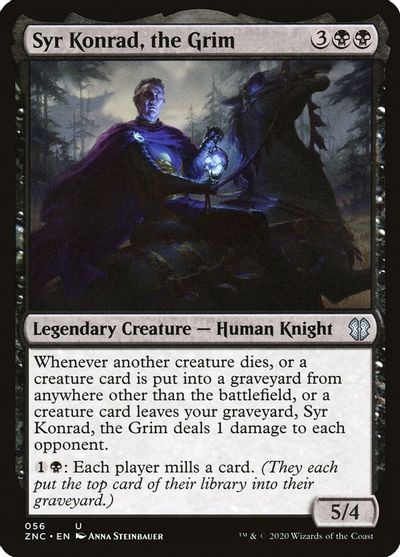 Syr Konrad, the Grim card art