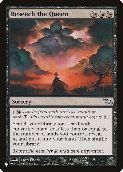 Beseech the Queen card art