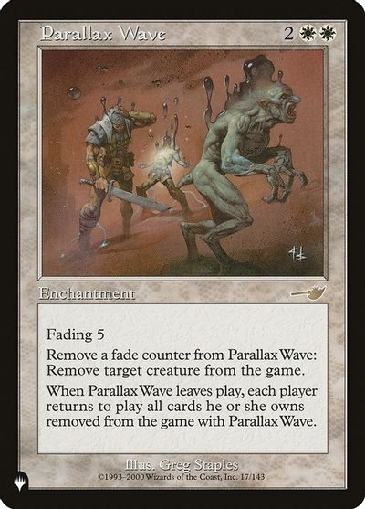 Parallax Wave card art