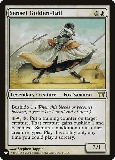 Sensei Golden-Tail card art