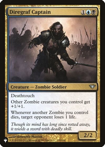 Diregraf Captain card art