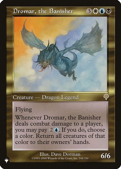 Dromar, the Banisher card art