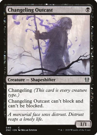 Changeling Outcast card art
