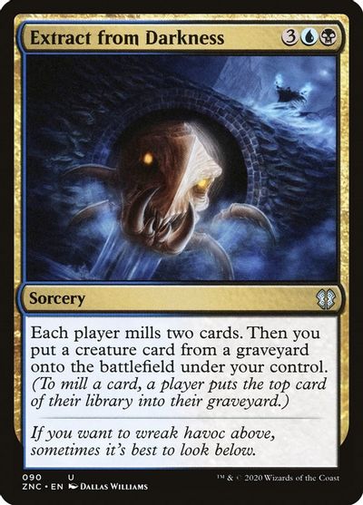 Extract from Darkness card art