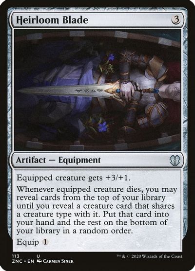 Heirloom Blade card art