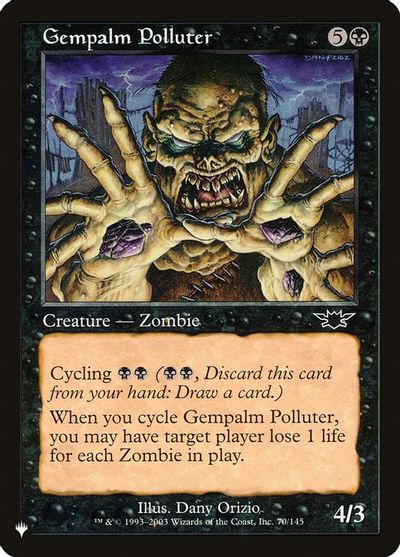 Gempalm Polluter card art