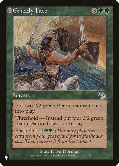 Grizzly Fate card art