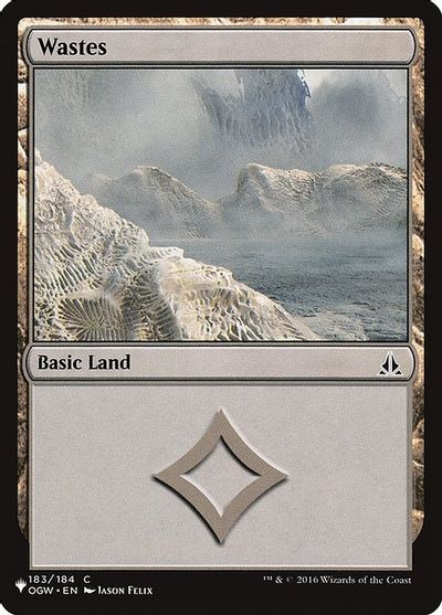 Wastes card art