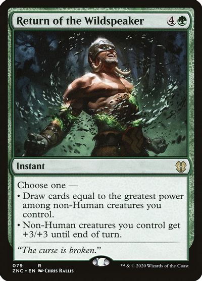 Return of the Wildspeaker card art