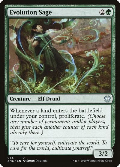 Evolution Sage card art