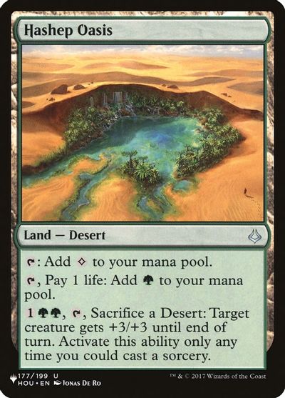 Hashep Oasis card art