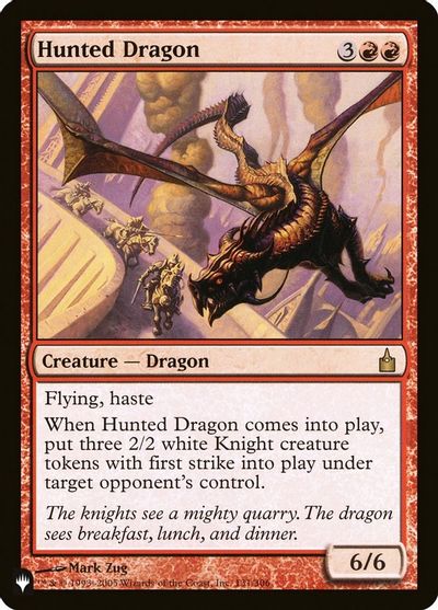 Hunted Dragon card art