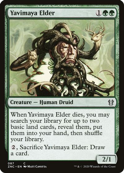 Yavimaya Elder card art