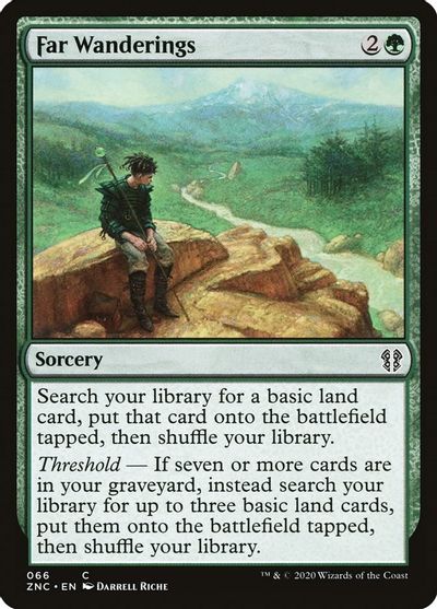 Far Wanderings card art