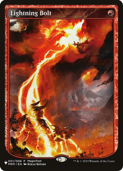 Lightning Bolt (PRM) card art