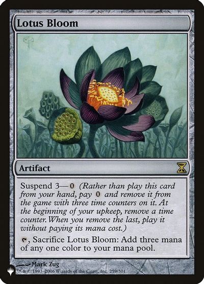 Lotus Bloom card art