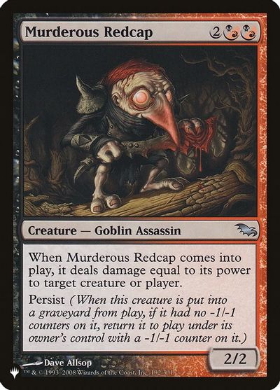 Murderous Redcap card art