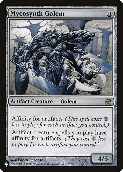 Mycosynth Golem card art