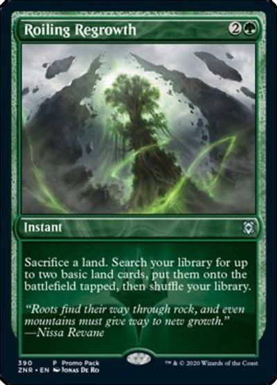 Roiling Regrowth card art