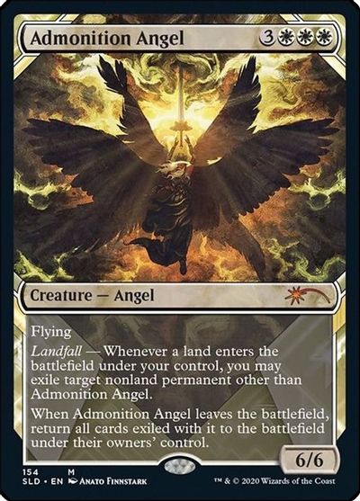 Admonition Angel card art