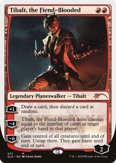 Tibalt, the Fiend-Blooded (WB) card art