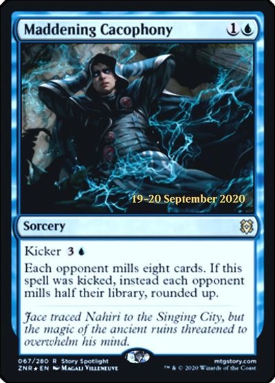 Maddening Cacophony card art