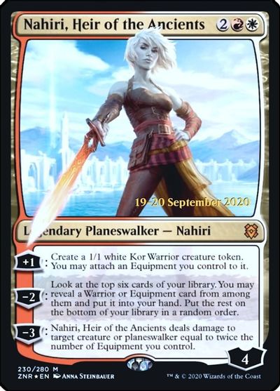 Nahiri, Heir of the Ancients card art