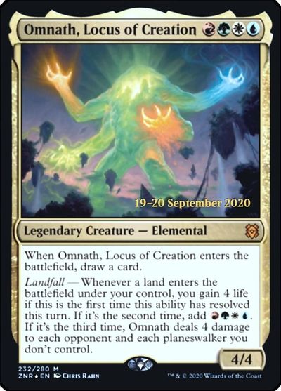 Omnath, Locus of Creation card art