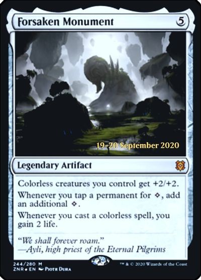 Forsaken Monument card art
