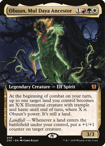 Obuun, Mul Daya Ancestor (Extended Art) card art