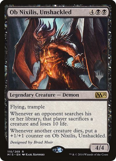 Ob Nixilis, Unshackled card art