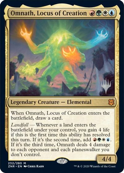 Omnath, Locus of Creation card art
