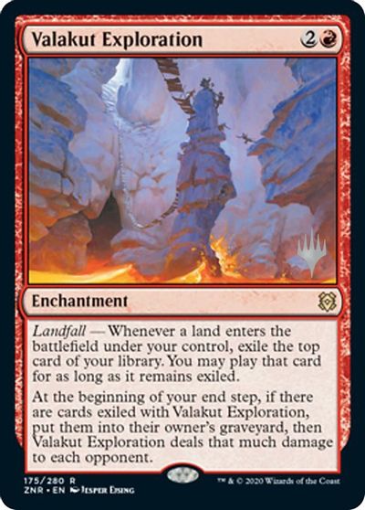 Valakut Exploration card art