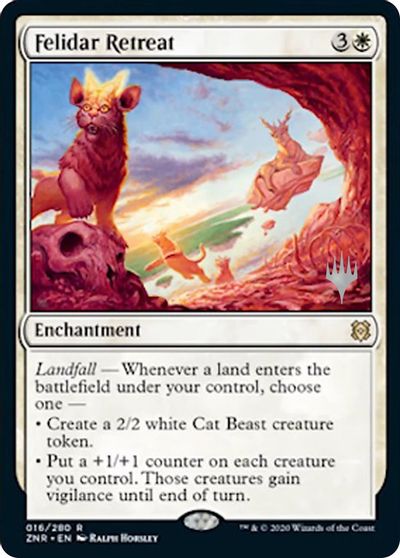 Felidar Retreat card art