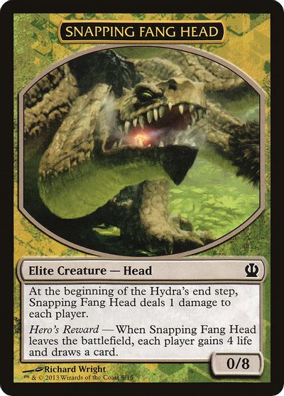 Snapping Fang Head card art