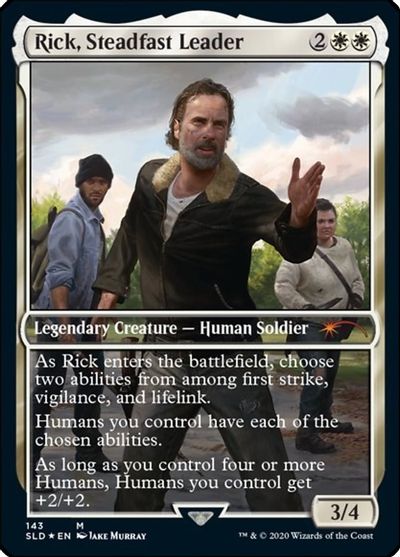 Rick, Steadfast Leader card art