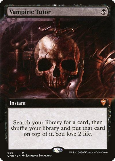 Vampiric Tutor (Extended Art) card art