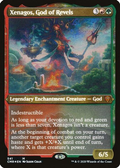 Xenagos, God of Revels (Foil Etched) card art
