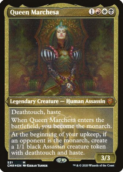 Queen Marchesa (Foil Etched) card art