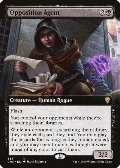 Opposition Agent (Extended Art) card art