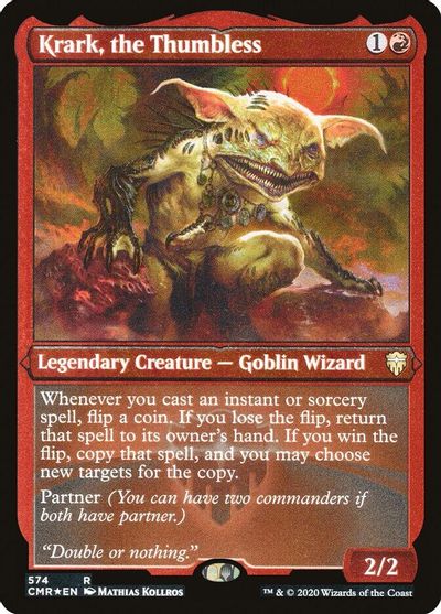 Krark, the Thumbless (Foil Etched) card art