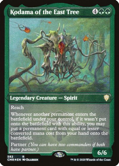 Kodama of the East Tree (Foil Etched) card art