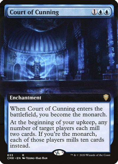 Court of Cunning (Extended Art) card art