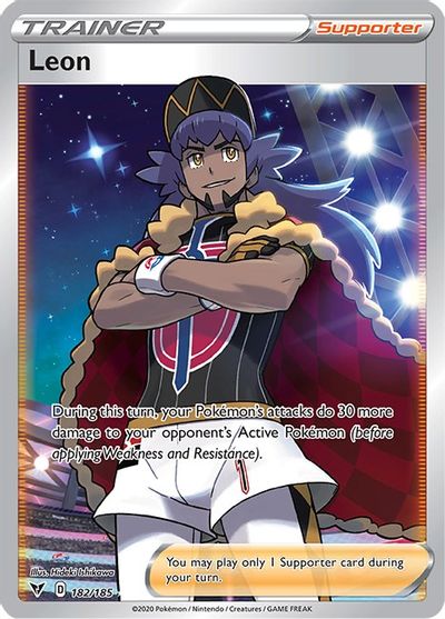 Leon (Full Art) card art